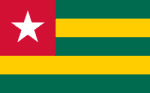 Nationalflagge Togo